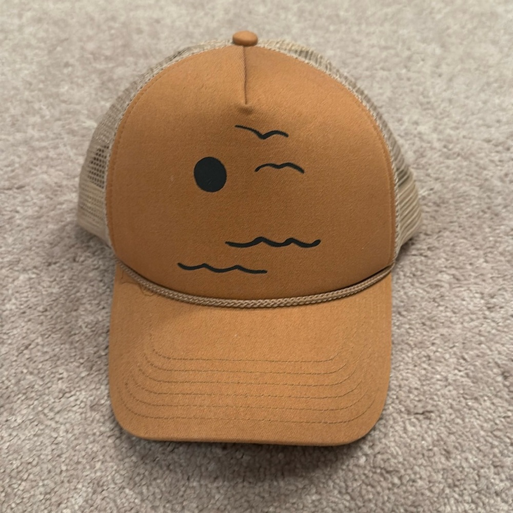 Madewell Brown trucker hat